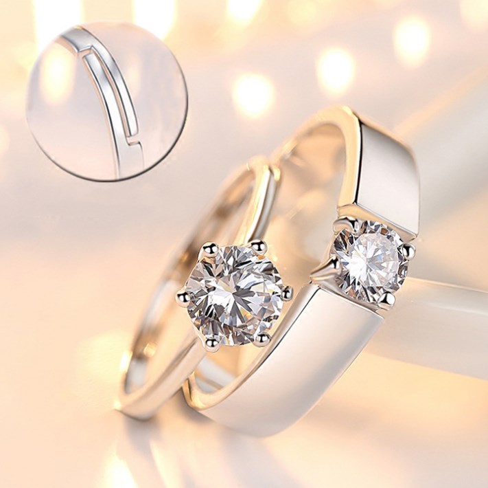 Bague(s) argent couple