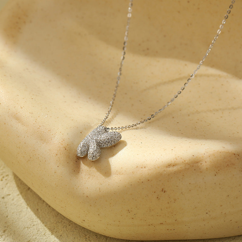 Collier initiale diamants