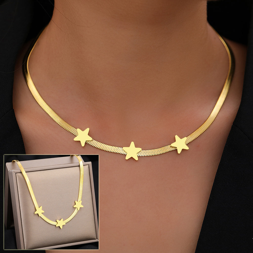 Collier 3 étoiles