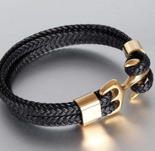 Bracelet corde ancre