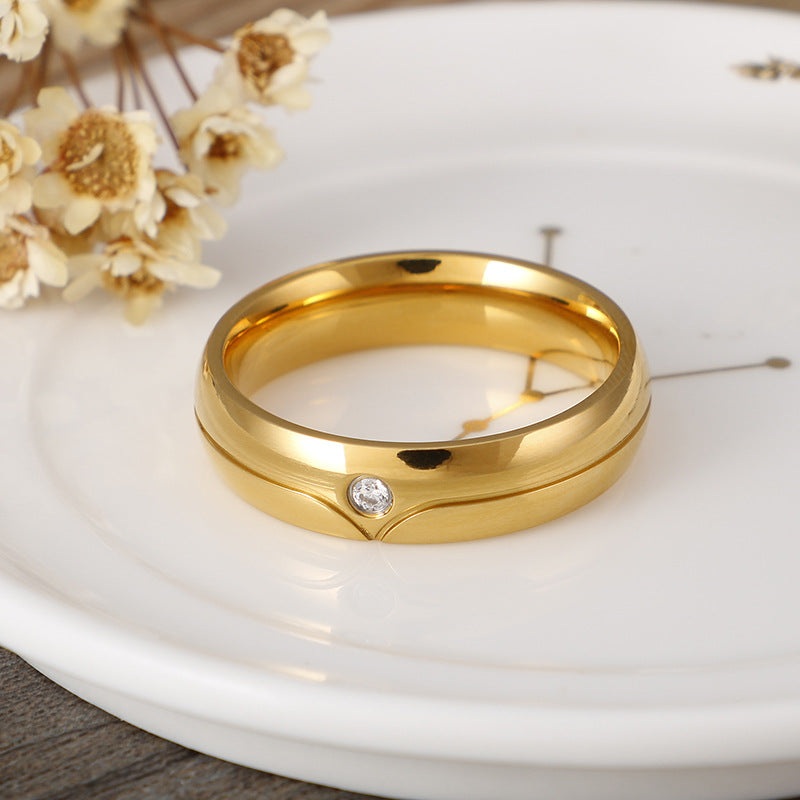 Bagues assorties couple