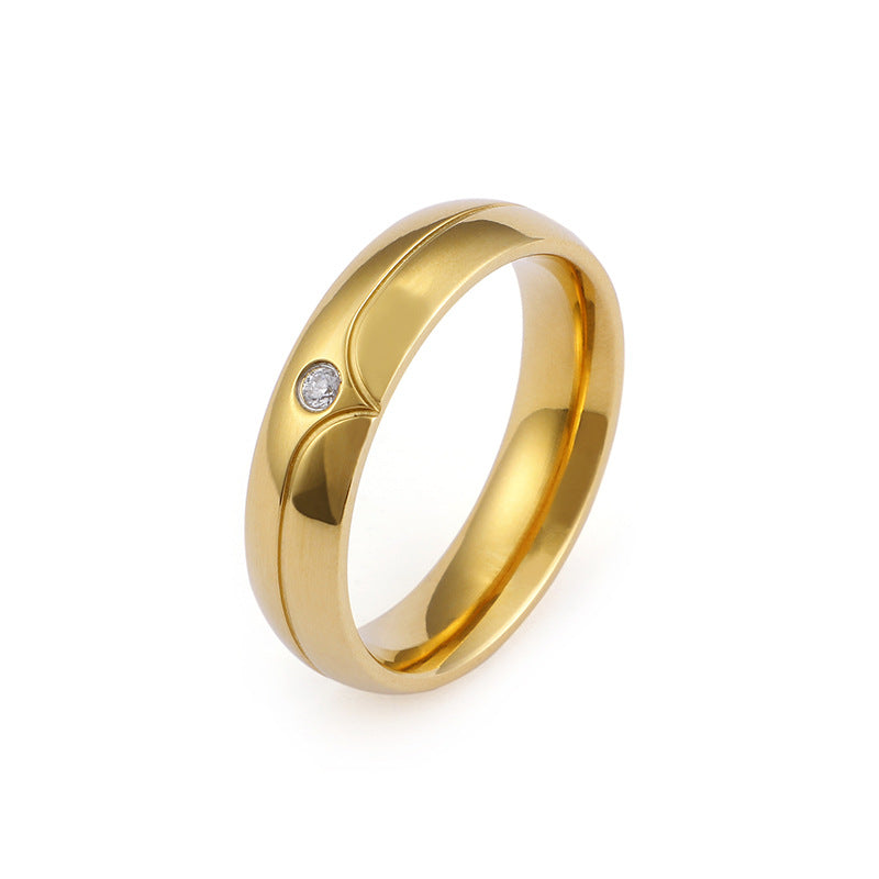 Bagues assorties couple