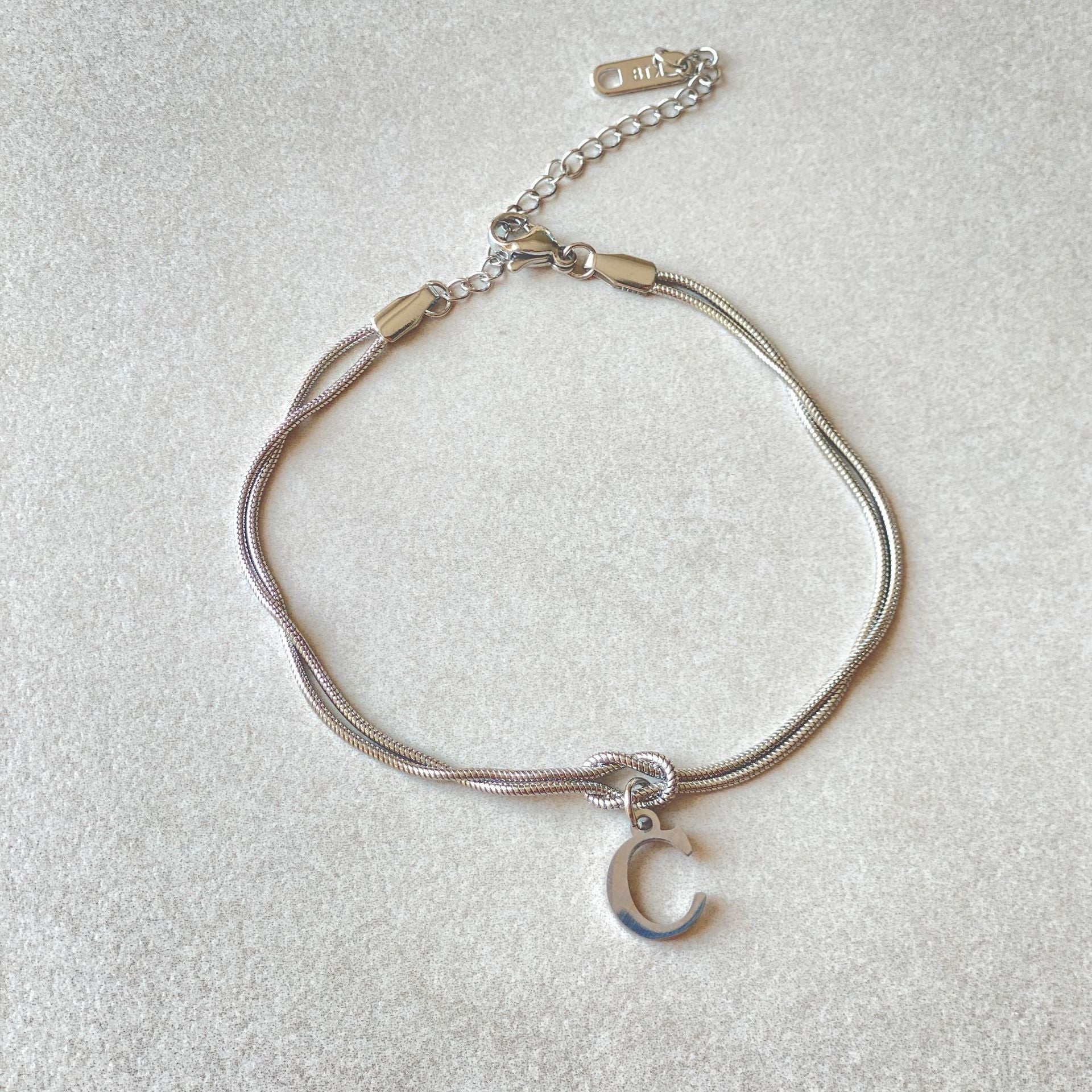 Bracelet initiale H/F