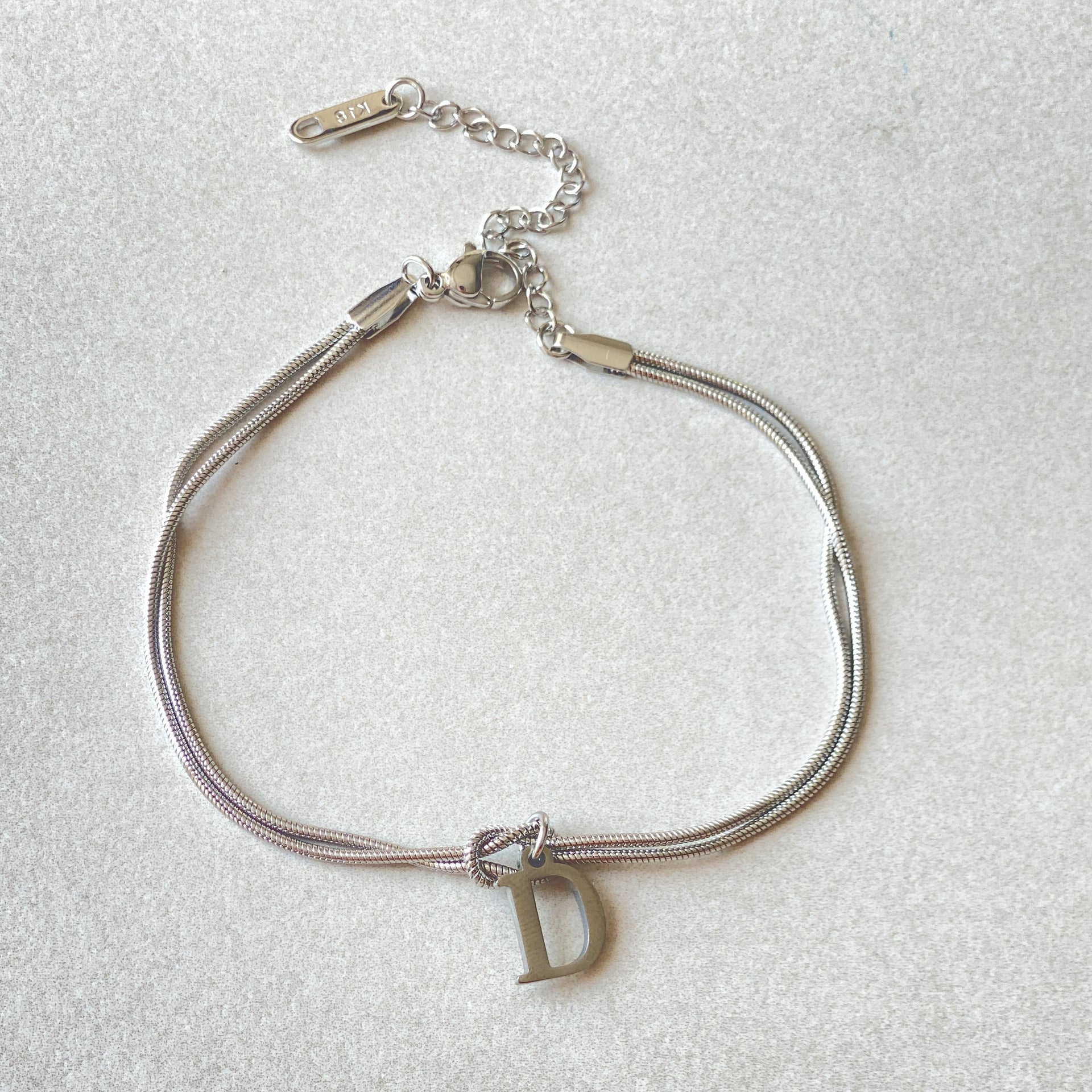 Bracelet initiale H/F