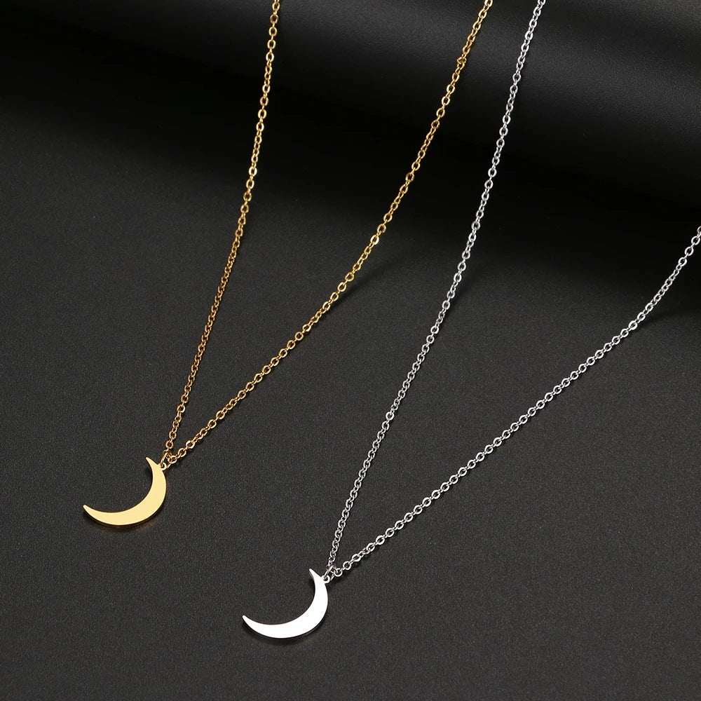 Collier lune sobre