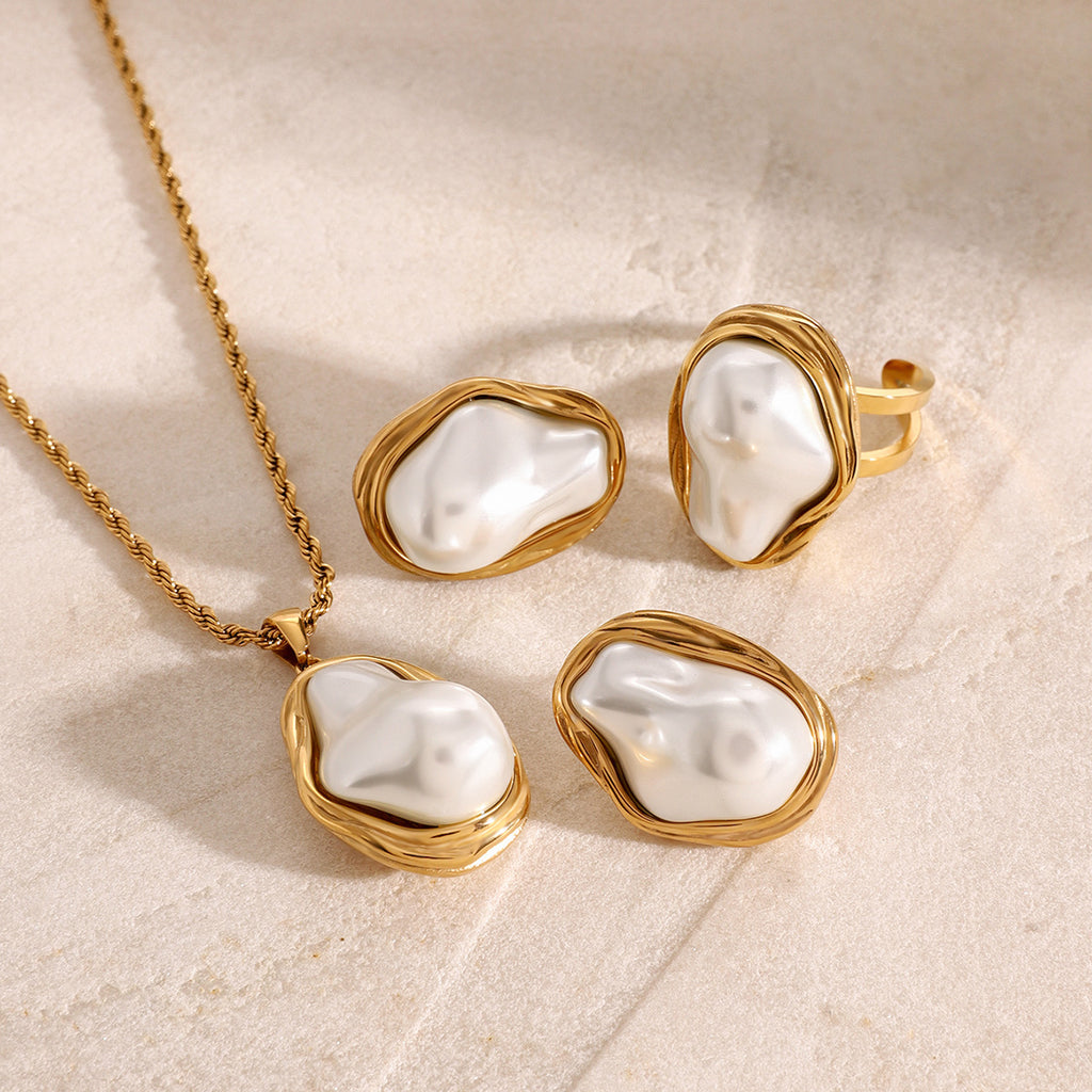 Ensemble "Perle nacrée"