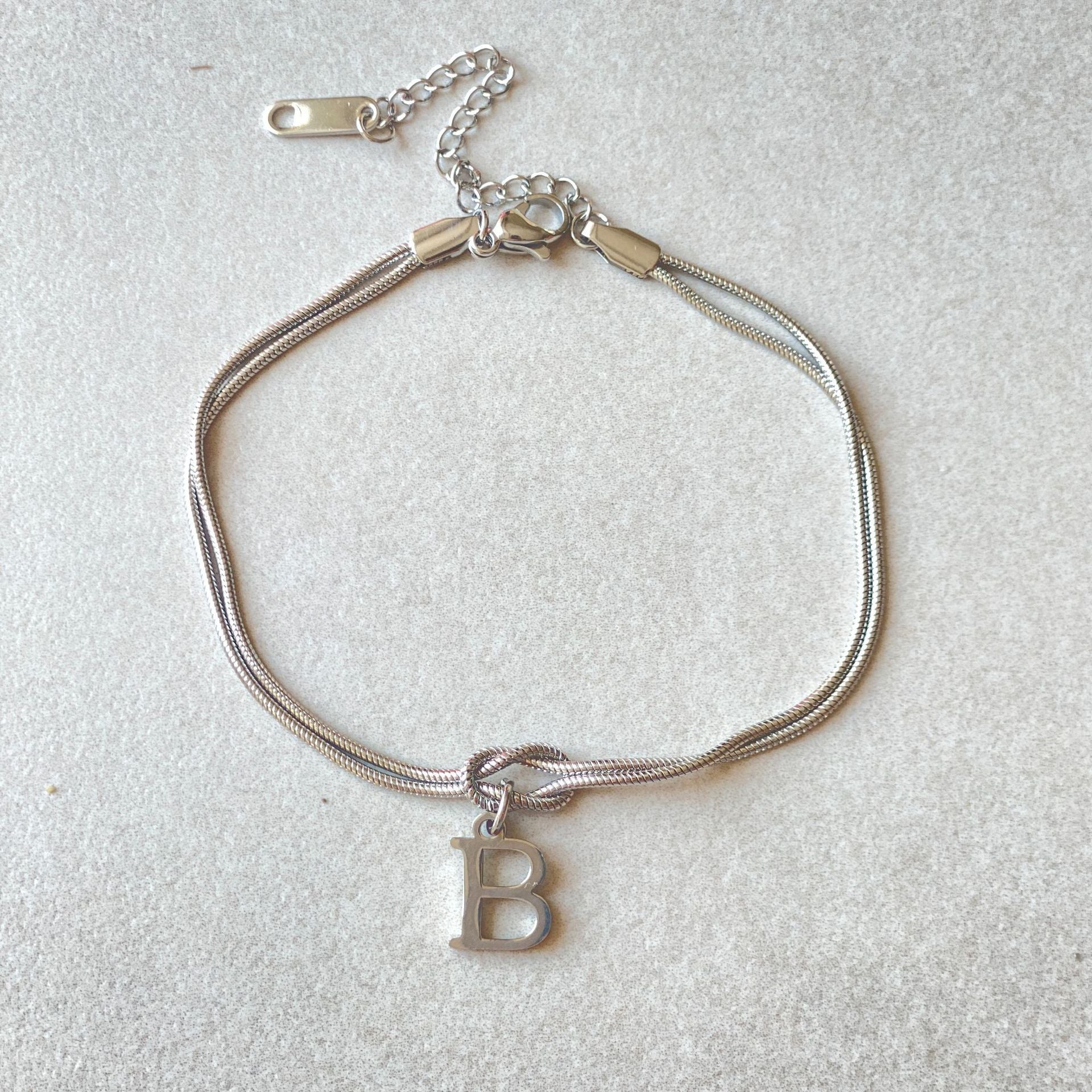Bracelet initiale H/F