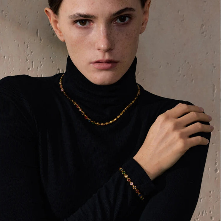 Collier & bracelet diamant Jeanne