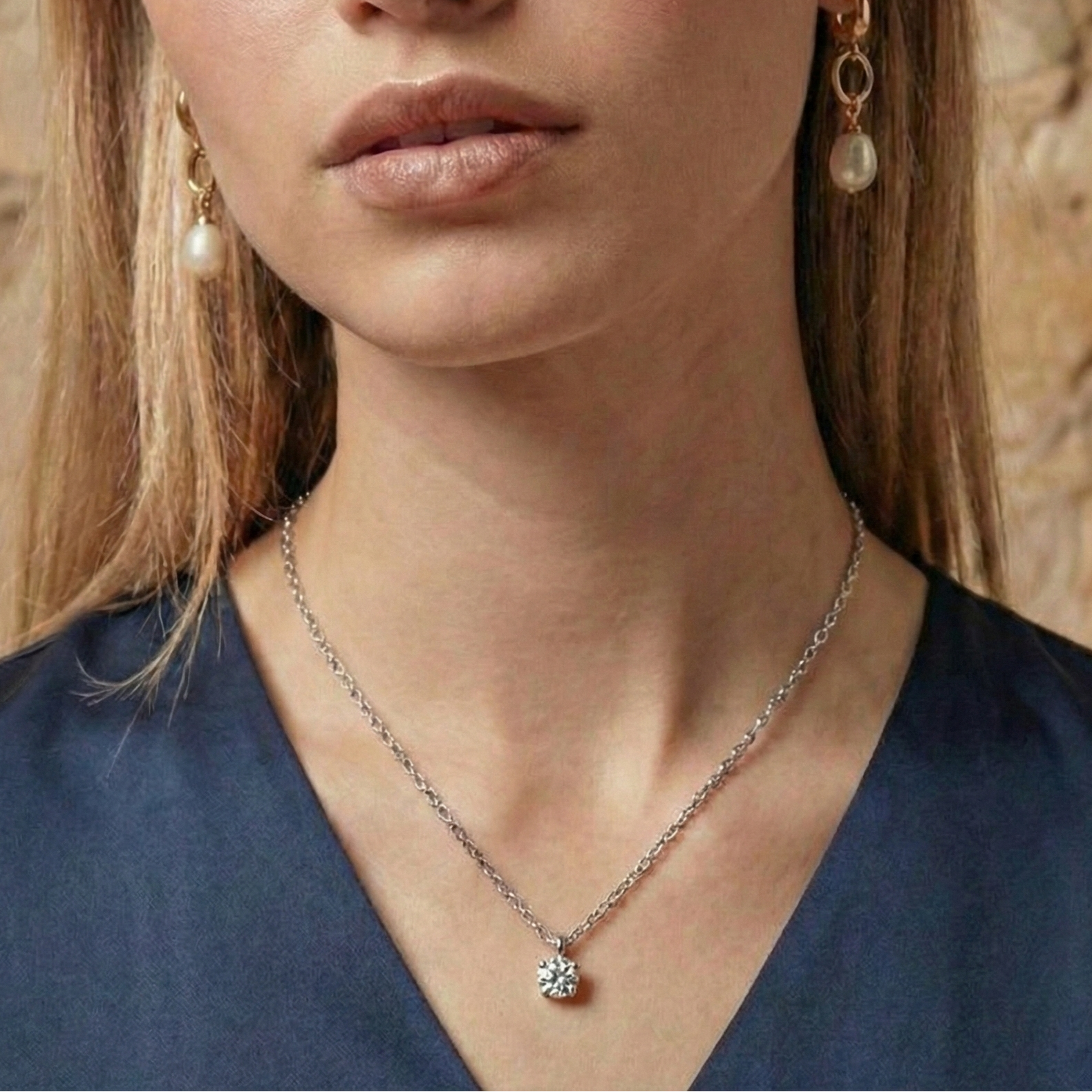 Collier ARGENT Manon