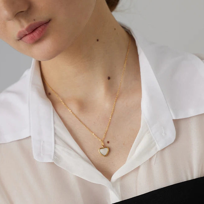 Collier et boucles d'oreilles Rachel