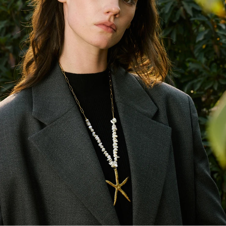 Collier étoile de mer Azélie