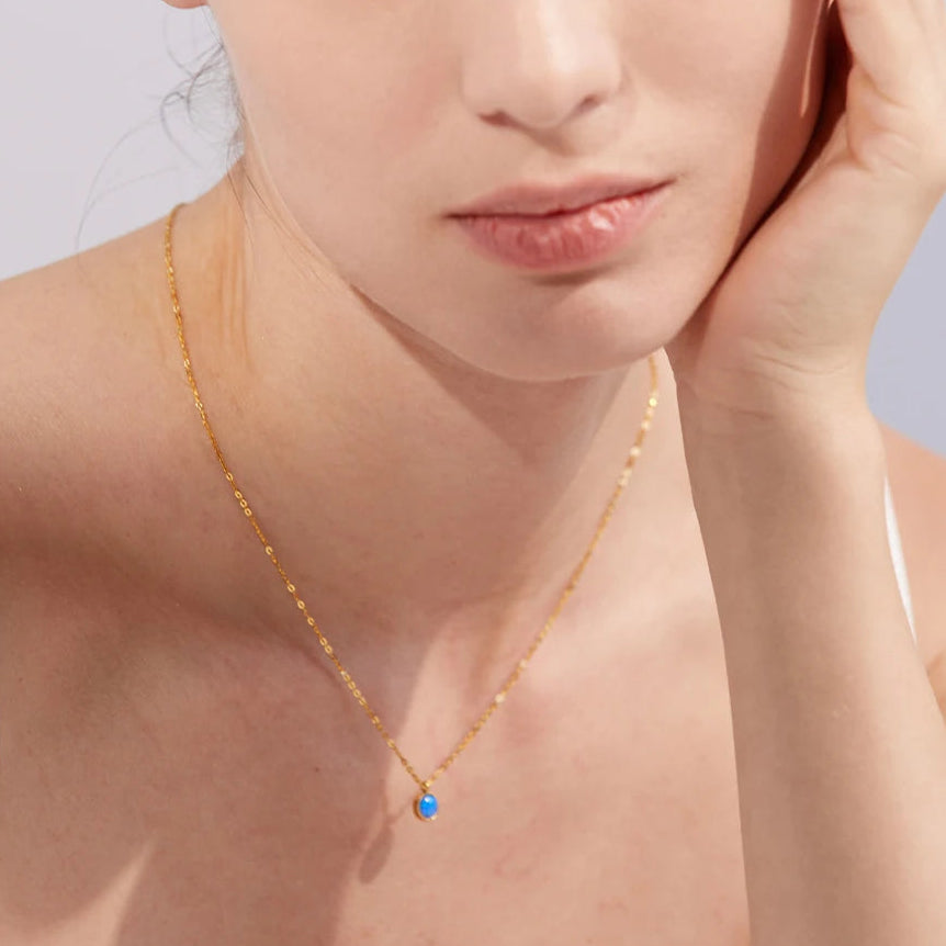 Collier pierre Bleuenn