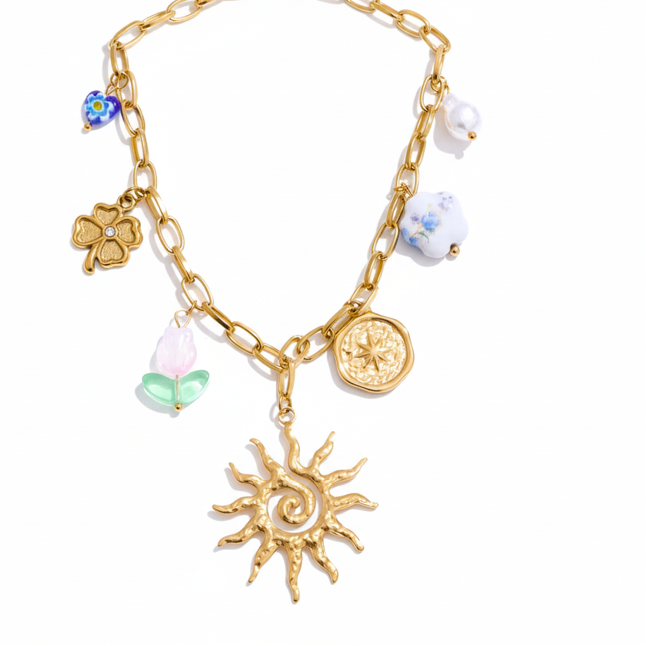 Collier à charms  Penelope