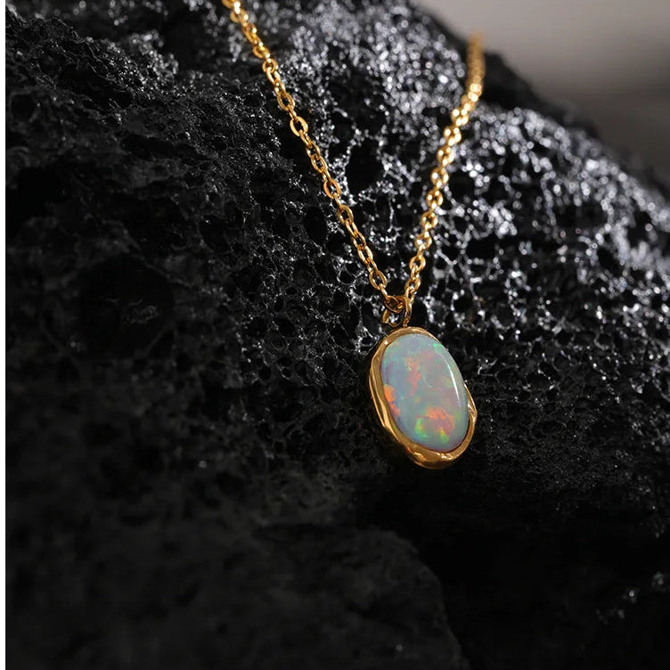 Collier nacré Stormy