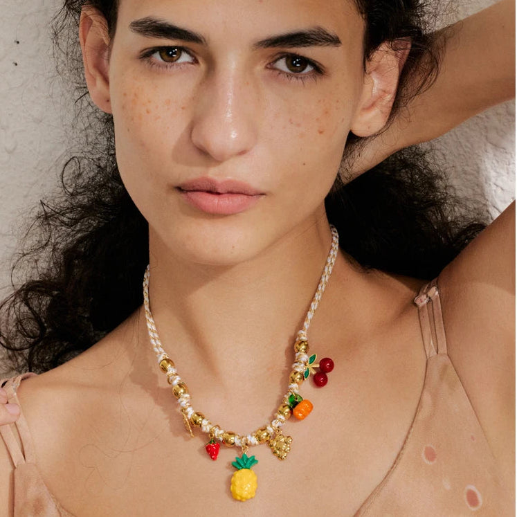 Collier breloques Licia