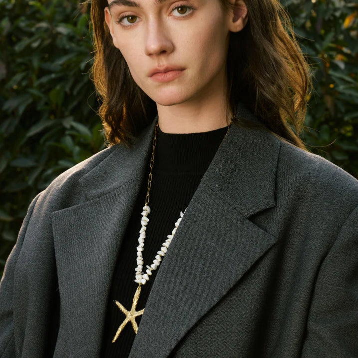 Collier étoile de mer Azélie