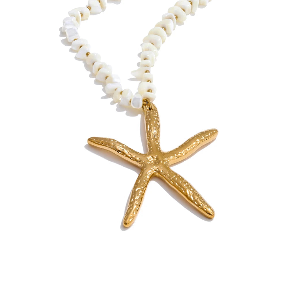 Collier étoile de mer Azélie