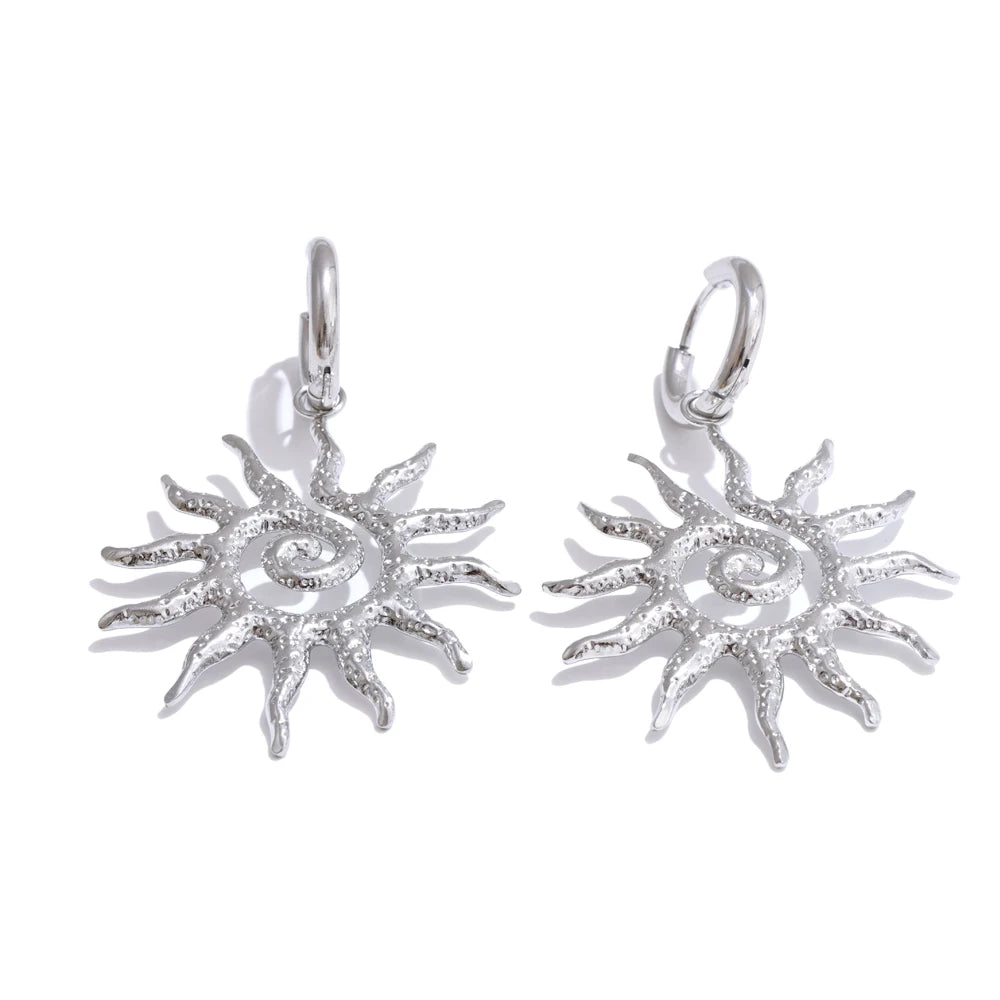 Collier & boucles d'oreilles sun Lila