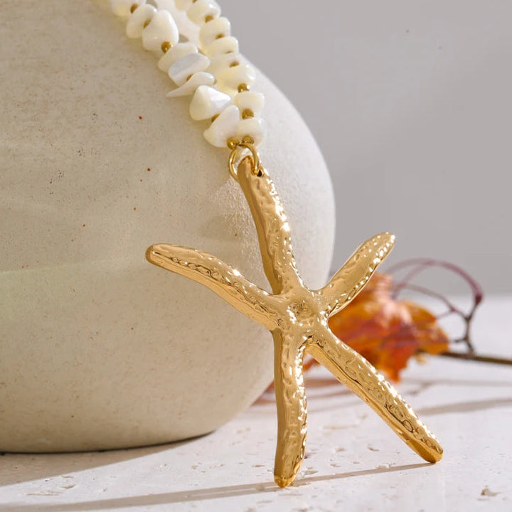 Collier étoile de mer Azélie