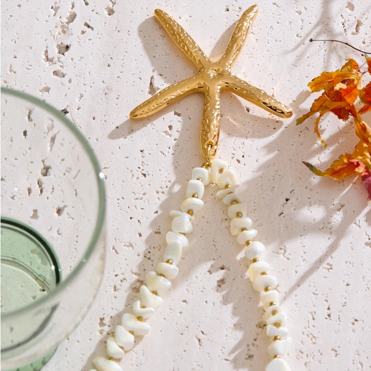 Collier étoile de mer Azélie