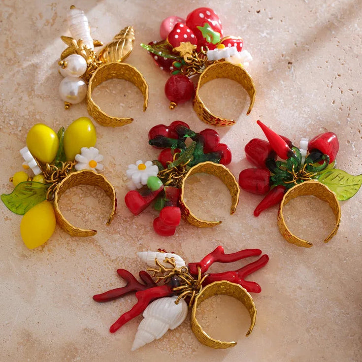 Bague breloque Manon