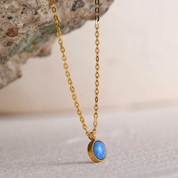 Collier pierre Bleuenn