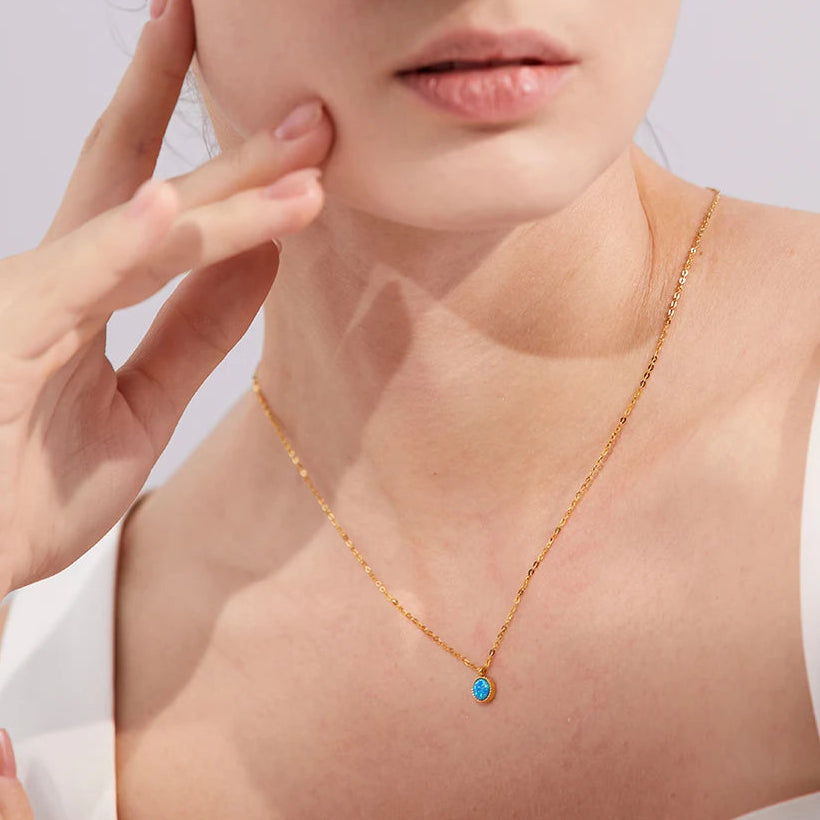 Collier pierre Bleuenn