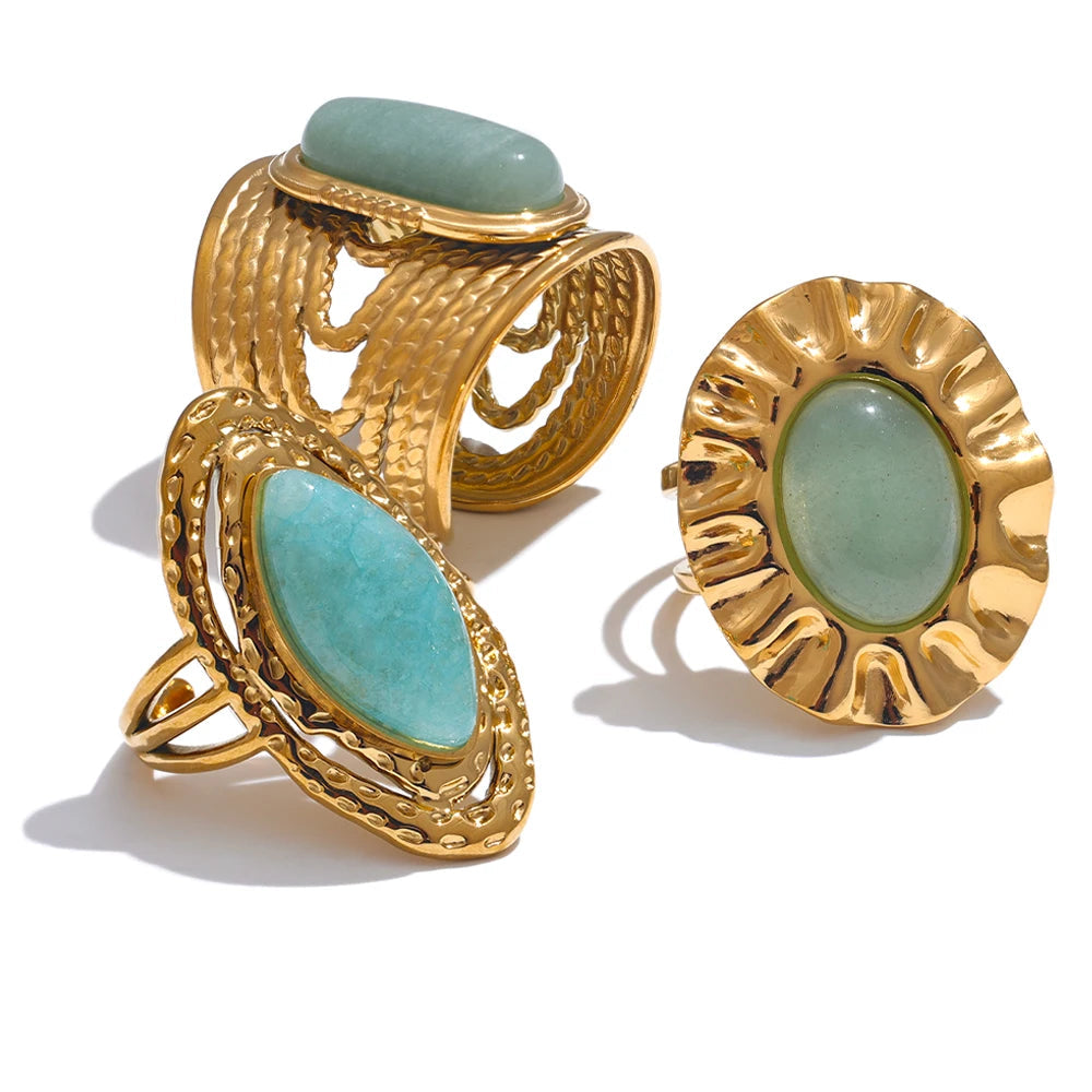 Bague blue Chrystele