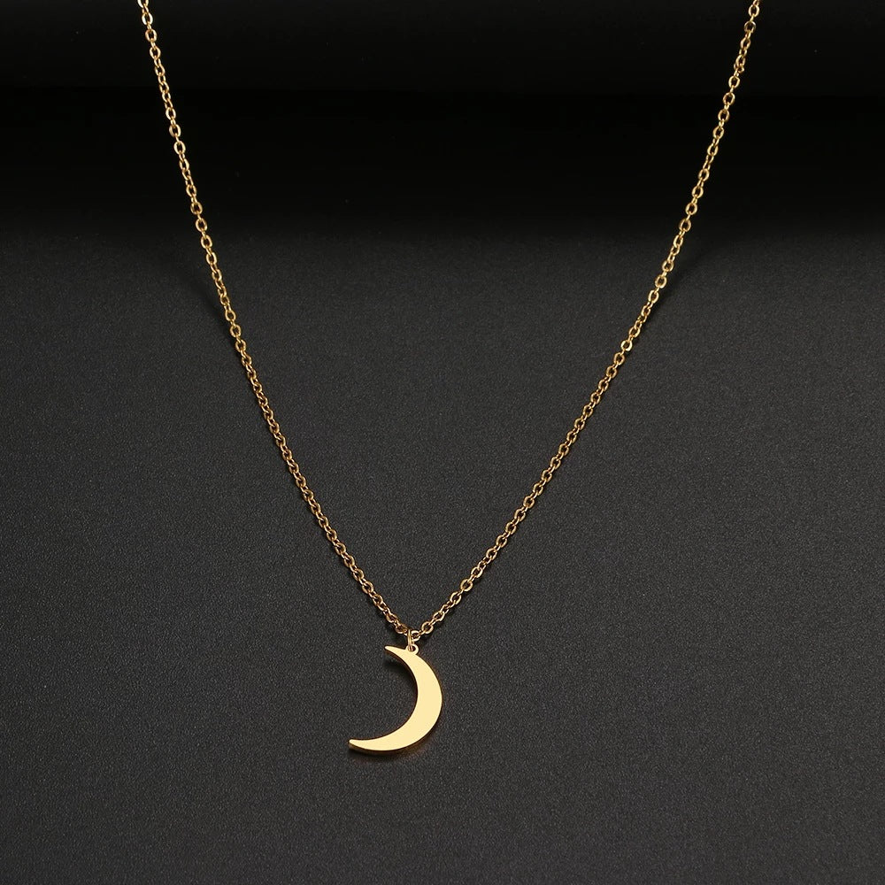 Collier lune sobre