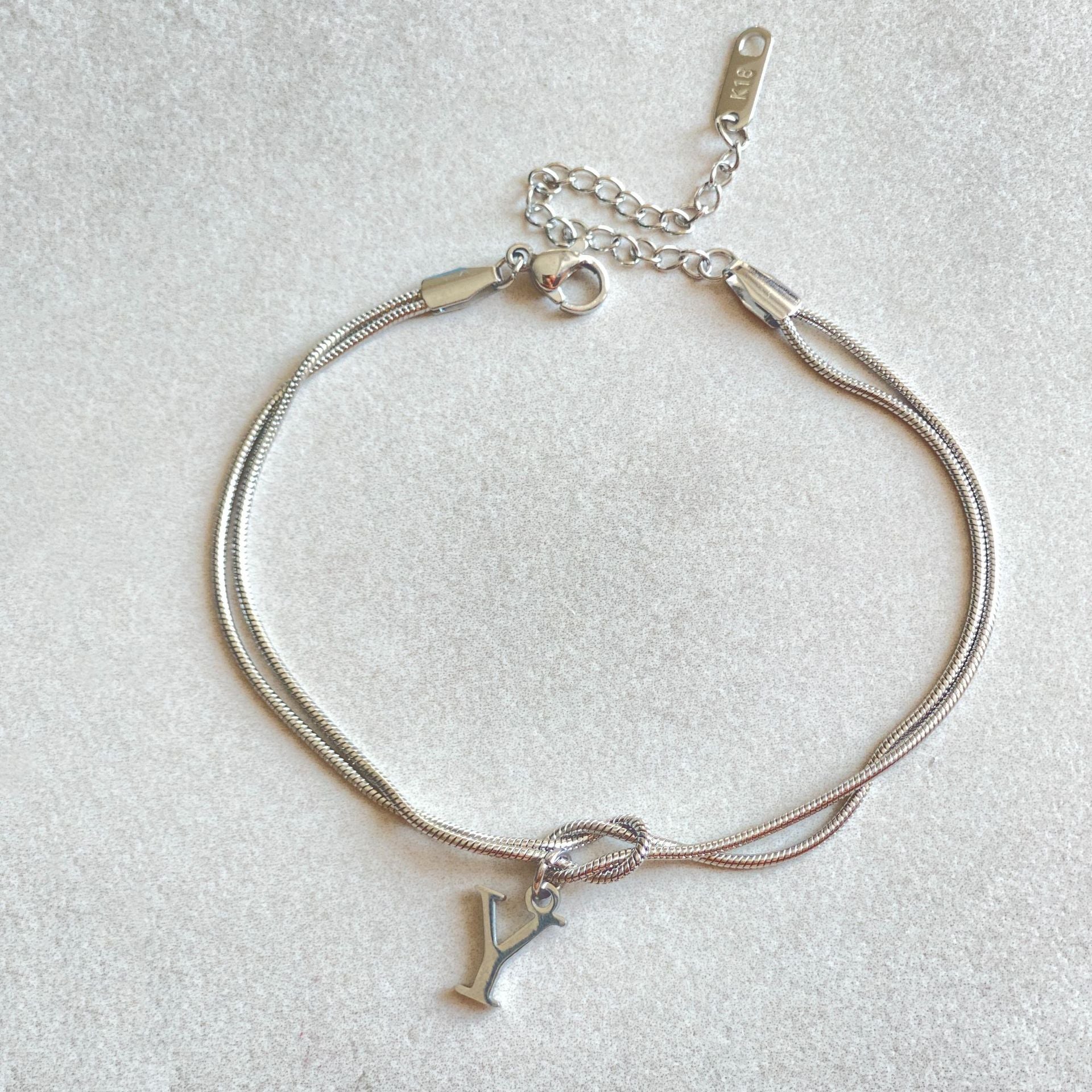 Bracelet initiale H/F