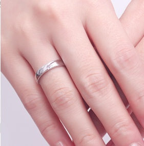 Bagues couple ARGENT ajustable